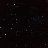 O céu estrelado do Catavento.