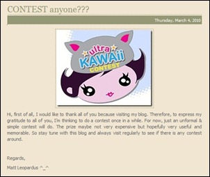 contest