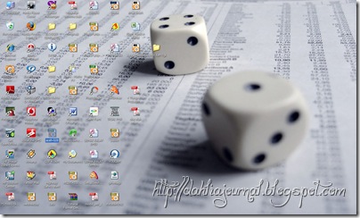 my messy desktop