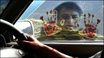 bloody hand