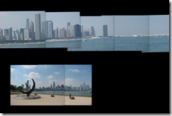 chicago from planetarium chicago from planetarium