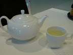 The special Tie Guan Yin tea we ordered