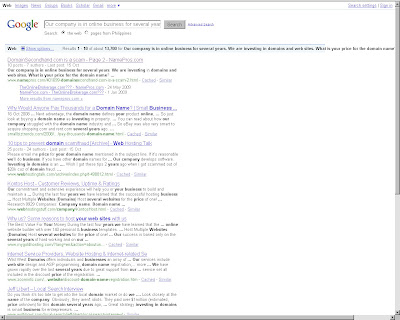Domain Name Scam Domain Name Scam