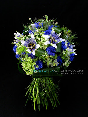 passion flower, passiflora, пассифлора в букете