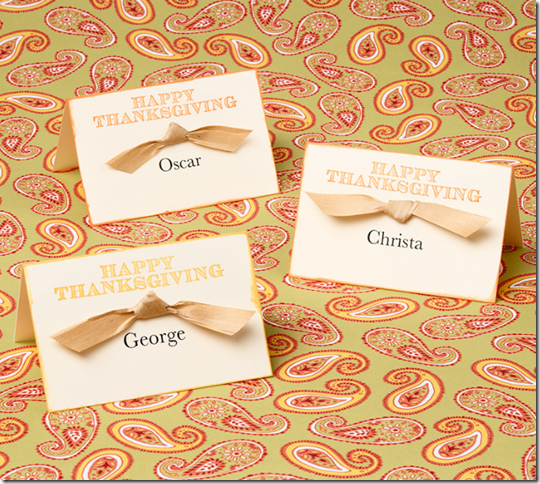 thanksgiving place cards printable diy paper