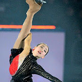 Mao Asada  during her exhibition Por una Cabeza (tango).