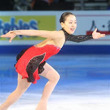 Mao Asada  during her exhibition Por una Cabeza (tango).