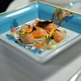Tartare de langoustine.
Histoire davoir un nouvel aperçu de lexcellente qualité du produit. Rien à dire, cest génial.