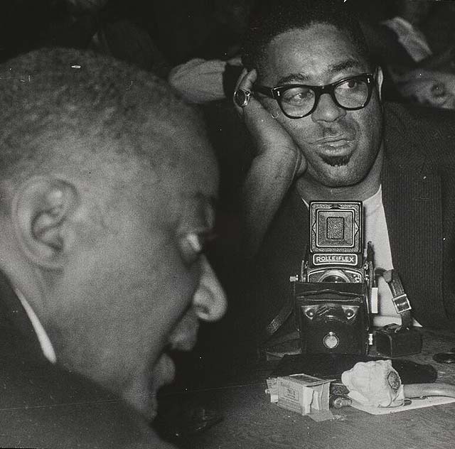 Lisette Model - Dizzy Gillespie and Ted Wilson c. 1954.jpg