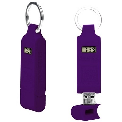 USB flash drive with watch