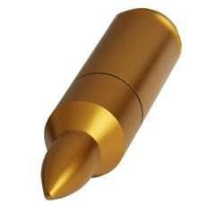 Gold bullet USB memory stick Gold bullet USB memory stick