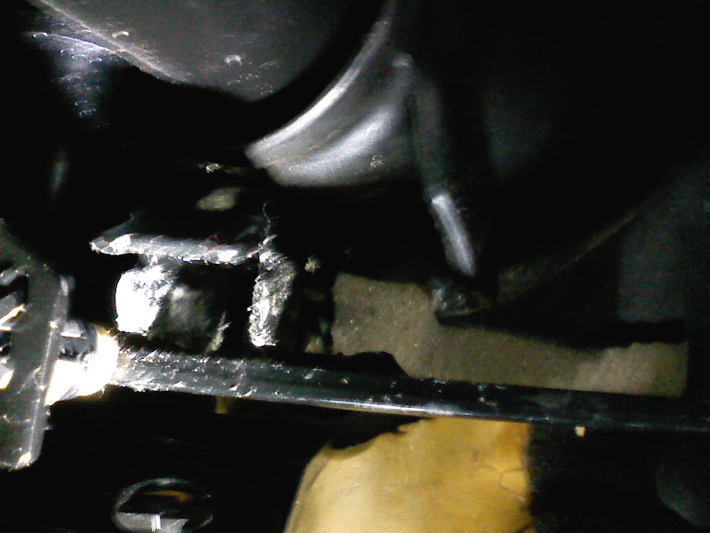 something broke... Clutch Pedal stuck to floor