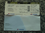 The expensive flight ticket from MAS.