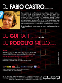 Cubo Club Campinas - Freak Out! DJ Fábio Castro