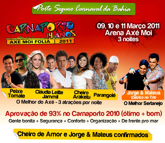 Carnaporto 2011 - Porto Seguro Carnaval da Bahia