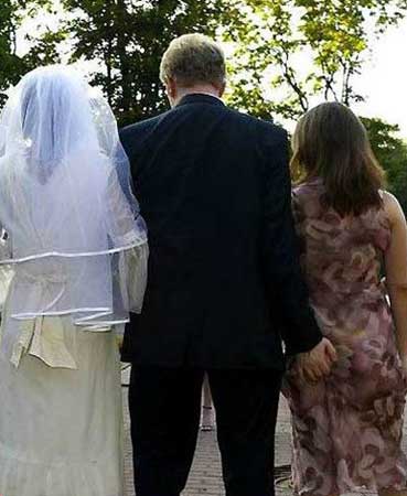 Fotos que vc nunca verá em um álbum de casamento