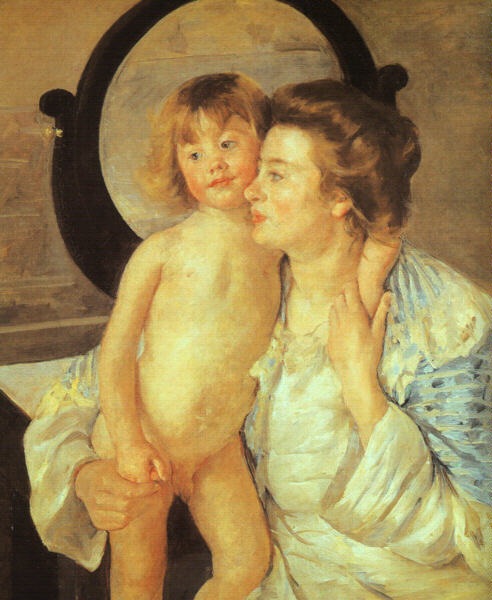 [Mary Cassatt Woman and child looking in the mirror[8].jpg]
