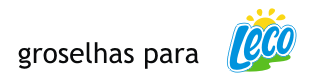 Groselhas para Leco