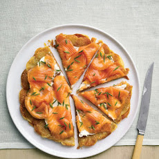 Potato Galette with Smoked Salmon
