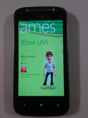 Xbox live on Windows Phone 7 Xbox live on Windows Phone 7