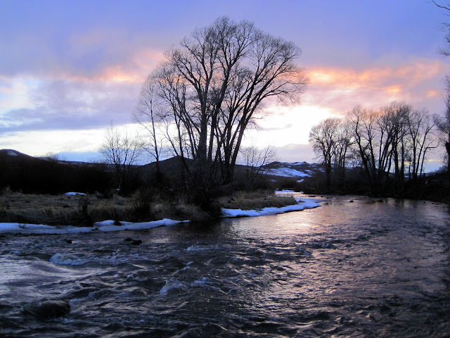 Laramie River Sunset