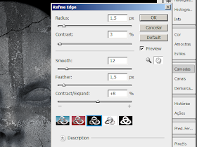 Aplicando o Refine Edge