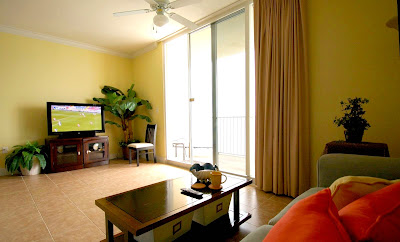 Panama City Beach Condo - living room
