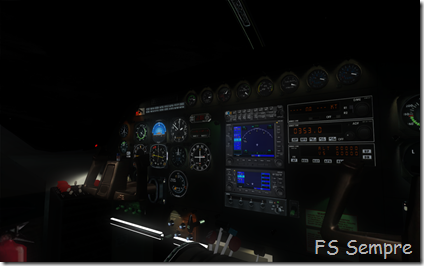 Cockpit de Noite