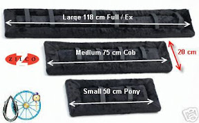 New! Zilco Deluxe Black Fleece Harness Saddle Pad Liner