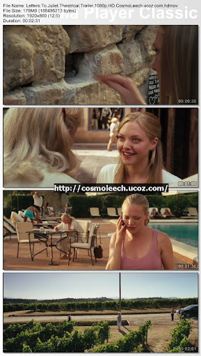 Letters
 To Juliet (2010) Theatrical Trailer 1080p HD