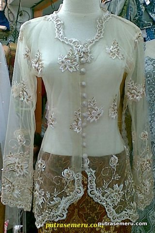 Kebaya Cream Jadi 210510 - Kebaya Modern | Kebaya Pengantin | Model