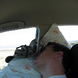 Nap time -- Katie caught me off-guard with this picture.