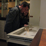 D&K examine Native American artifacts