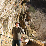 Dan at “Weeping Falls” in Zion National Park.