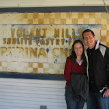 D&K at Volant Mills -- a restored mill town near Katie's parents' house