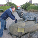 Dan competes in a stare down with a tuatara - who will win?
