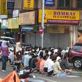 Muslim prayer time in Kuala Lumpur