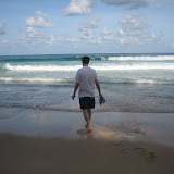 Walking on the beach in Phuket