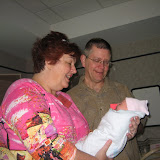 Proud grandparents Kathy and Jim (known from here on out as Nana and Papa)
