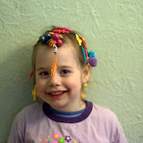 Future stylist in the making...
