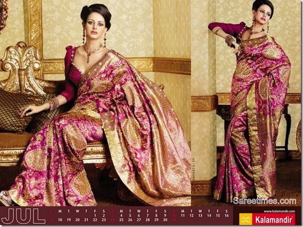 Pink_Designer_Kalamandir_Saree