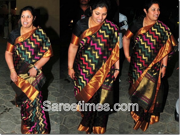 Purandeswari_Black_Designer_Saree