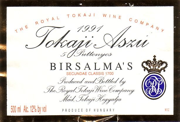 [Royal Tokaji Wine Co Tokaji Aszú 5 Puttonyos Birszalmás 1990[2].jpg]