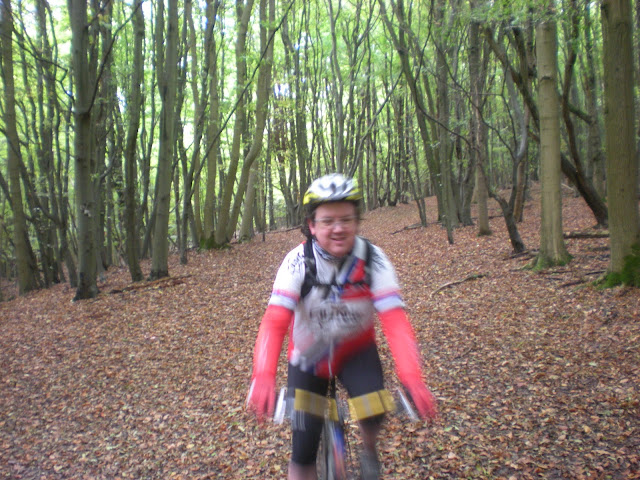 I was having a great time in the woods
