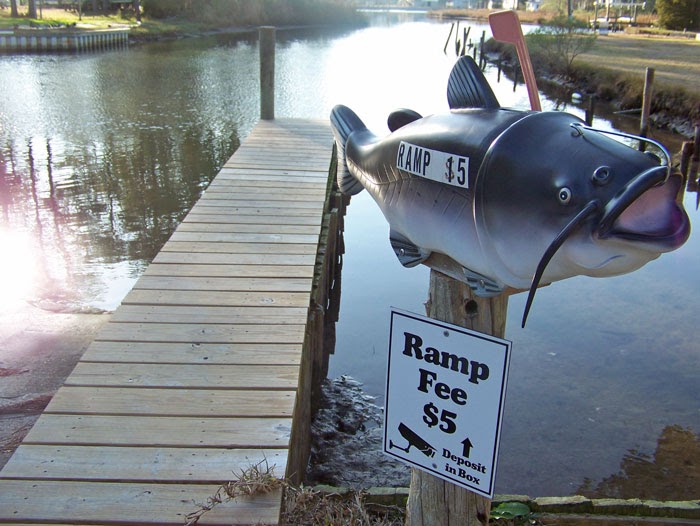 Oriental (NC) Daily Photo 12.27 Paradise Cove Boat Ramp