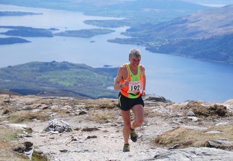 Pete Simpson on Ben Lomond