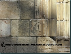 marcas de canteros en Concatedral de S. Maria