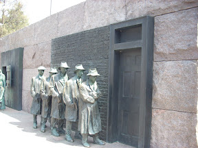 Breadline at FDR memorial