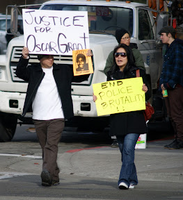 Oscar Grant protestors Oscar Grant protestors