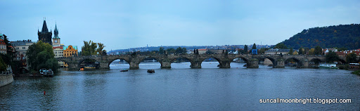 Panorama of Charles Bridge